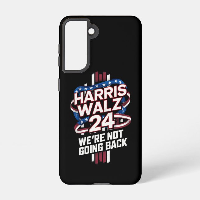 Harris Waltz 2024 Wahl Kamala Harris Tim Waltz Samsung Galaxy Hülle (Rückseite)
