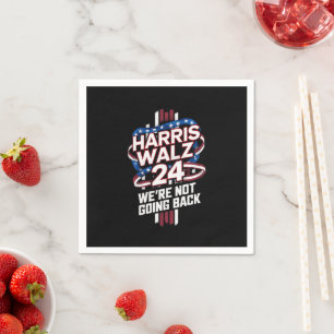 Harris Waltz 2024 Wahl Kamala Harris Tim Waltz Serviette