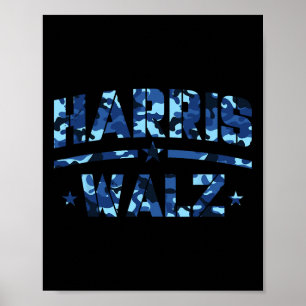 Harris Waltz Camouflage Military für Harris Vetera Poster