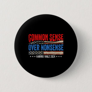 Harris Waltz-Demokrat P Button