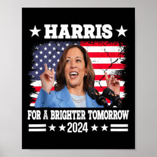 Harris Waltz für eine bessere Zukunft Poster
