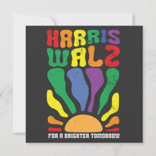 Harris Waltz für eine hellere Zukunft Kamala LGBT Ankündigung