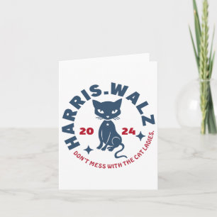 Harris Waltz nicht mit den Cat Ladys Kamala Karte