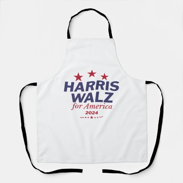 Harris Walz 2024 Active Schürze (Vorderseite)