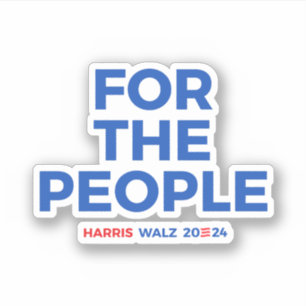 Harris Walz 2024 Aufkleber
