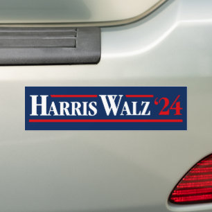 Harris Walz 2024 Autoaufkleber