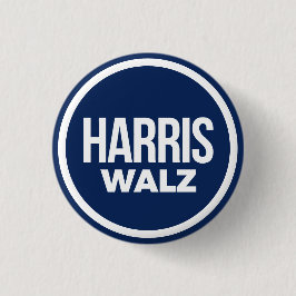 Harris Walz 2024 Button