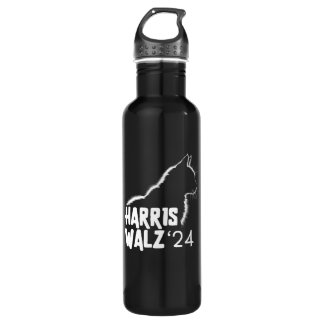 Harris Walz 2024 Edelstahlflasche