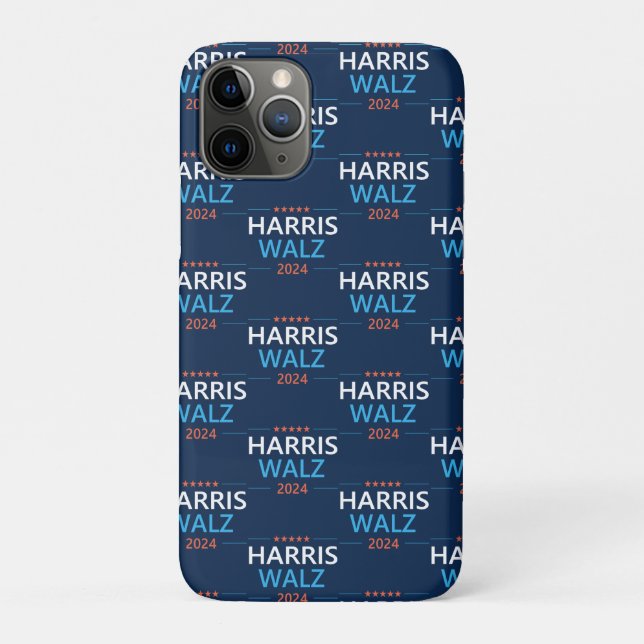 Harris Walz 2024 für Präsident Case-Mate iPhone Hülle (Rückseite)