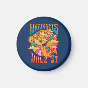 Harris Walz 2024 für Präsident Magnet
