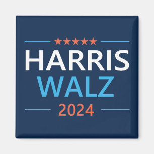 Harris Walz 2024 für Präsident Magnet