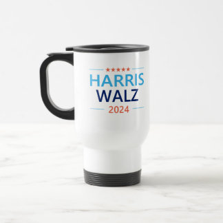 Harris Walz 2024 für Präsident Reisebecher