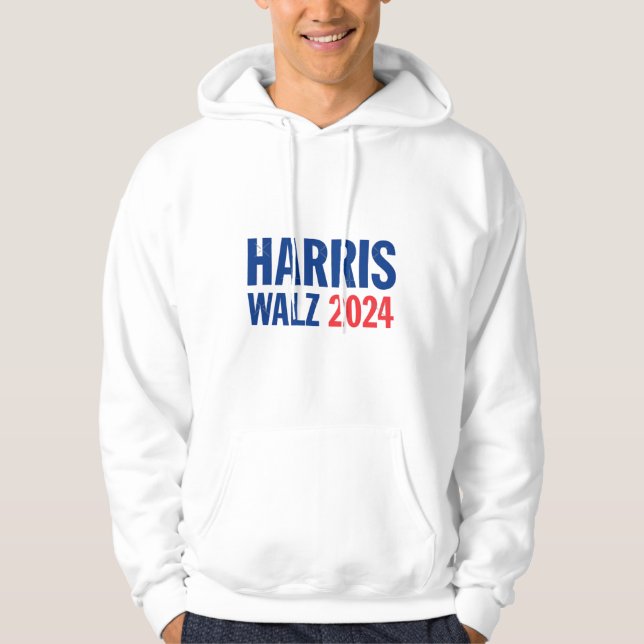 Harris Walz 2024 Hoodie (Vorderseite)