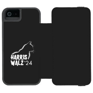 Harris Walz 2024 Incipio Watson™ iPhone 5 Geldbörsen Hülle