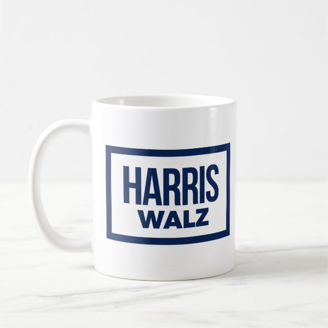 HARRIS WALZ 2024 KAFFEETASSE (Links)