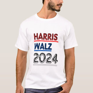 harris walz 2024 kamala für Präsident T - Shirt