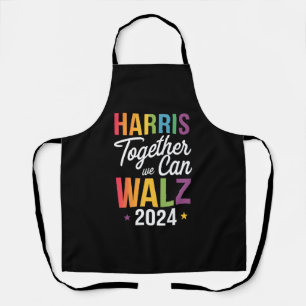 Harris Walz 2024 Kamala Gemeinsam Können Wir LGBT Schürze