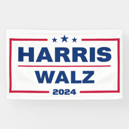 Harris Walz 2024 Kamala Harris Tim Walz Wahl Banner