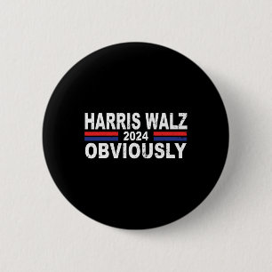 Harris Walz 2024 Kamala Harris Waltz 202 Button