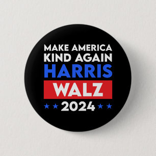 Harris Walz 2024 macht Amerika wieder gesund Button