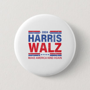 Harris Walz 2024 macht Amerika wieder gesund Button