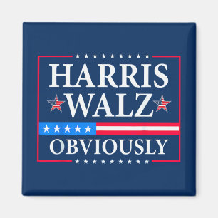 Harris Walz 2024 offensichtlich Magnet