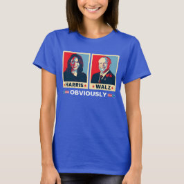 Harris Walz 2024 offensichtlich T-Shirt