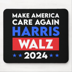 Harris Walz 2024 sorgt wieder für Amerika Mousepad