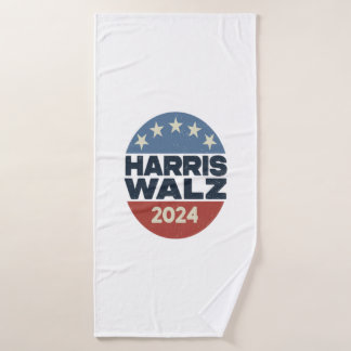 HARRIS WALZ 2024 STIMME FÜR KAMALA HARRIS TIM WALZ BADEHANDTUCH