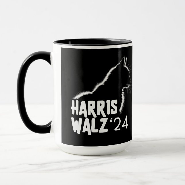 Harris Walz 2024 Tasse (Links)