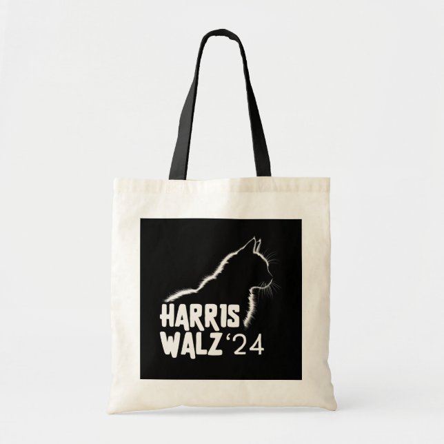 Harris Walz 2024 Tragetasche (Vorne)