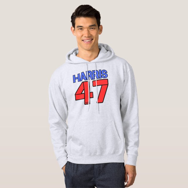 HARRIS-WALZ 2024 USA WAHLDEMOKRATEN HOODIE (Vorne ganz)