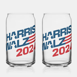 Harris Walz 2024 Wahl Dosenglas