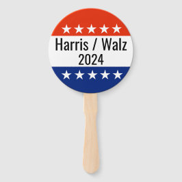 Harris Walz 2024 Wahl Fächer