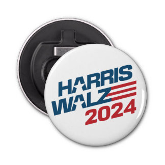 Harris Walz 2024 Wahl Flaschenöffner