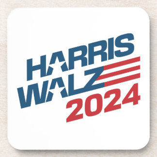 Harris Walz 2024 Wahl Getränkeuntersetzer