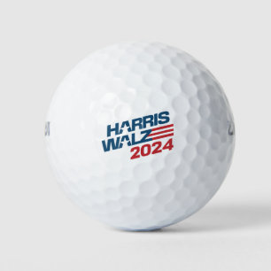 Harris Walz 2024 Wahl Golfball