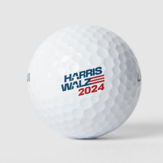 Harris Walz 2024 Wahl Golfball
