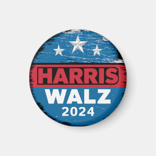Harris Walz 2024 Wahl Kamala Harris Tim Waltz Magnet