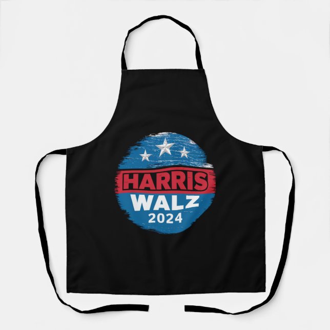 Harris Walz 2024 Wahl Kamala Harris Tim Waltz Schürze (Vorderseite)