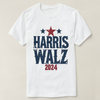 Harris Walz 2024 Wahl Kamala Harris Tim Waltz T-Shirt