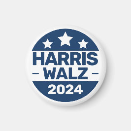 Harris Walz 2024 Wahl Kamala Harris Tim Walz Magnet