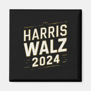 Harris Walz 2024 Wahl Kamala Harris Tim Watz Magnet