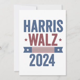 Harris Walz 2024 Wahl Kamala Tim Waltz Amerika Einladung