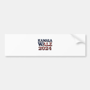 Harris Walz 2024 Wahl Kamala Tim Waltz Autoaufkleber