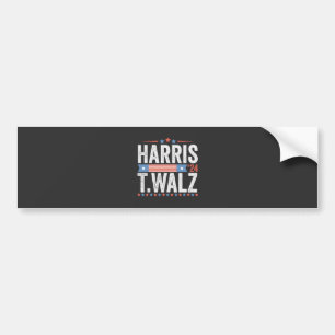 Harris Walz 2024 Wahl Kamala Tim Waltz Autoaufkleber