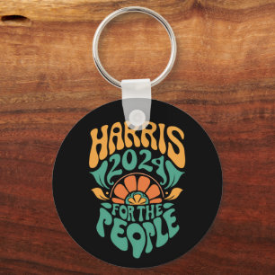 Harris Walz 2024 Wahl Präsidentin Kamala Harris  Schlüsselanhänger