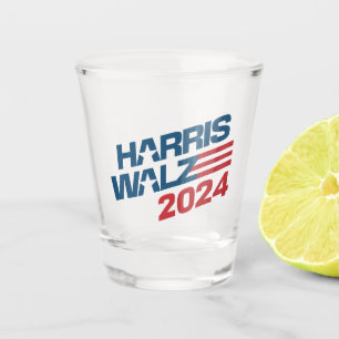 Harris Walz 2024 Wahl Schnapsglas