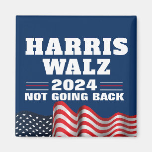 Harris Walz 2024 Wahldemokratin Magnet