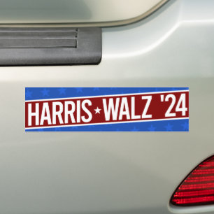 Harris Walz '24 Autoaufkleber